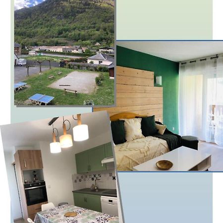 Appart T 3 Bagneres-De-Luchon Vue Montagne - Piscine Mi Juin Exterior photo