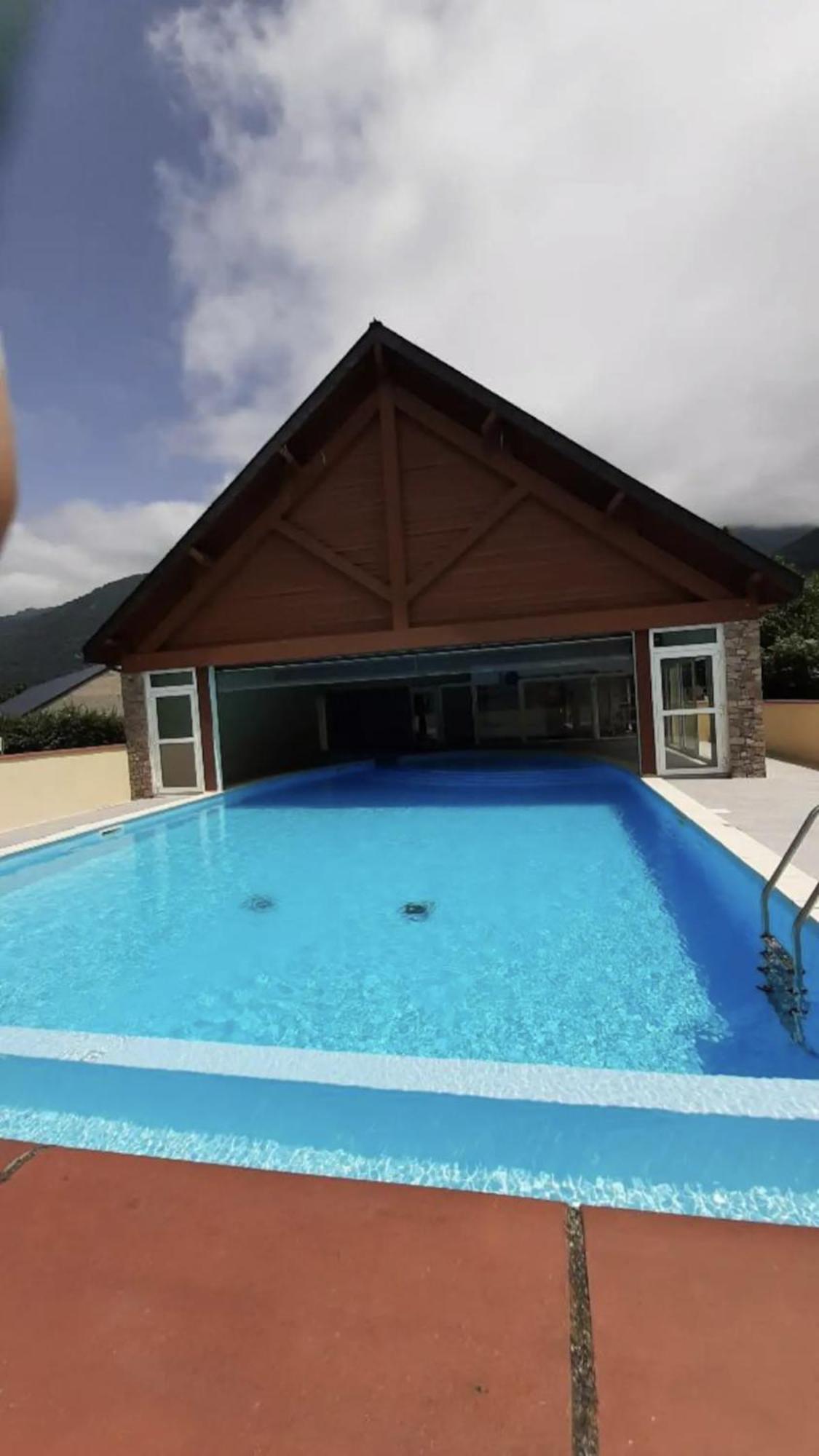 Appart T 3 Bagneres-De-Luchon Vue Montagne - Piscine Mi Juin Exterior photo