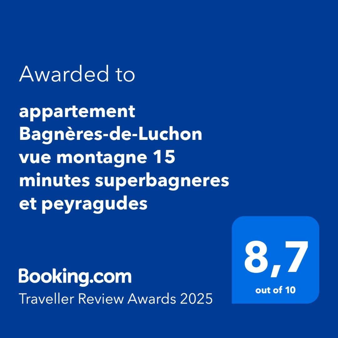 Appart T 3 Bagneres-De-Luchon Vue Montagne - Piscine Mi Juin Exterior photo